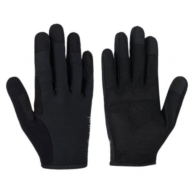 Unisex cyklistické rukavice Kilpi FINGERS-U černé