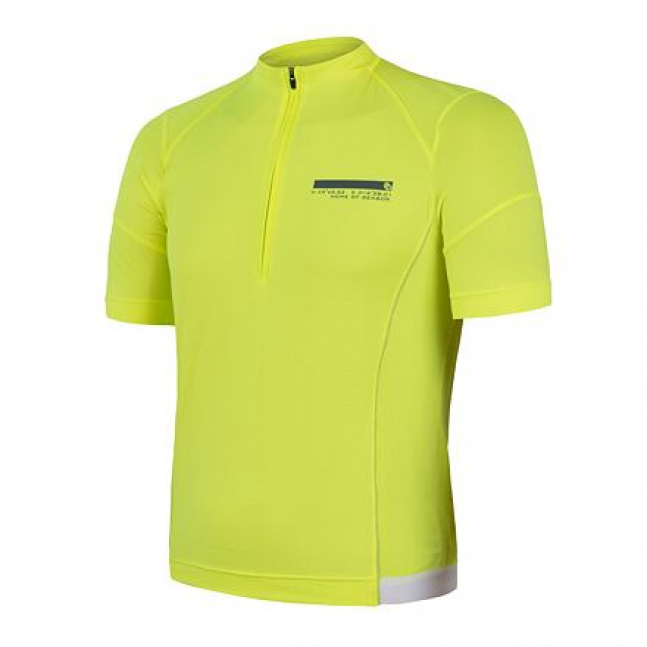 SENSOR CYKLO COOLMAX ENTRY pánský dres kr.rukáv neon yellow velikost S
