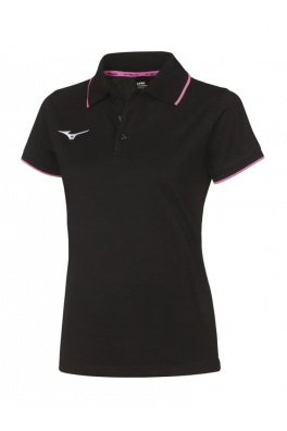 Mizuno Polo/Black/Pink Fluo