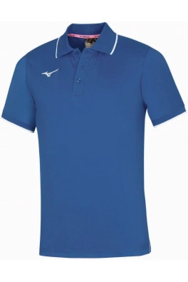Men Mizuno Polo/Royal/White