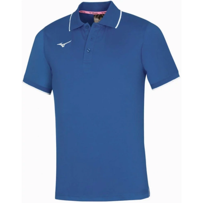 Men Mizuno Polo/Royal/White