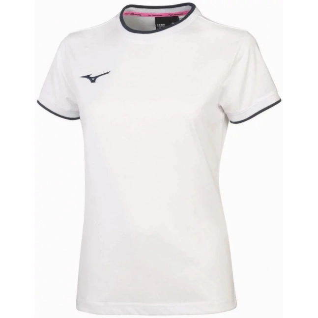 Wom Mizuno Tee/White/Navy