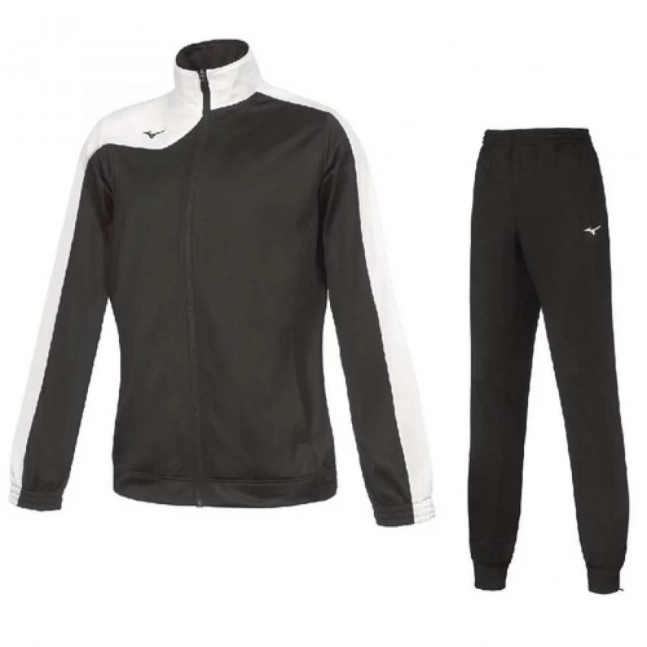 Wom Knit Tracksuit / Black/White