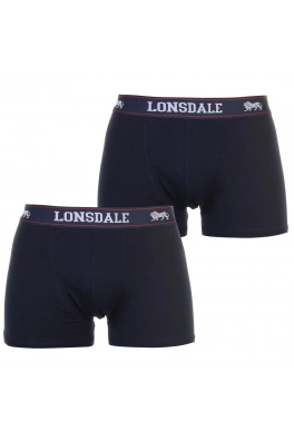 Lonsdale 2 Pack Trunk Mens