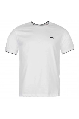 Slazenger Tipped T Shirt Mens