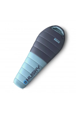 Péřový zimní spacák HUSKY Drape blue