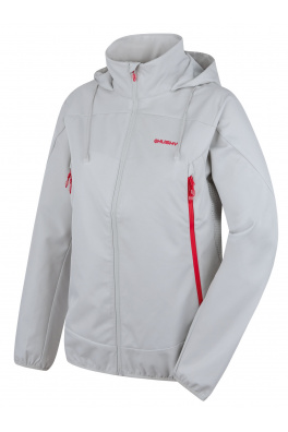 Dámská softshell bunda HUSKY Sonny L lt. grey