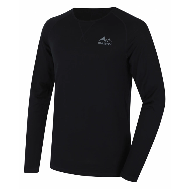 Pánské merino termotriko Husky Merow M black Pánské merino termotriko Husky Merow M black