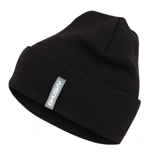 Dámská merino čepice HUSKY Merhat 4 black Dámská merino čepice HUSKY Merhat 4 black