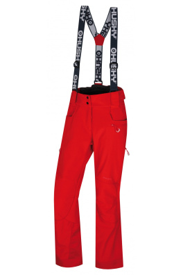 Dámské lyžařské kalhoty HUSKY Galti L jemná červená