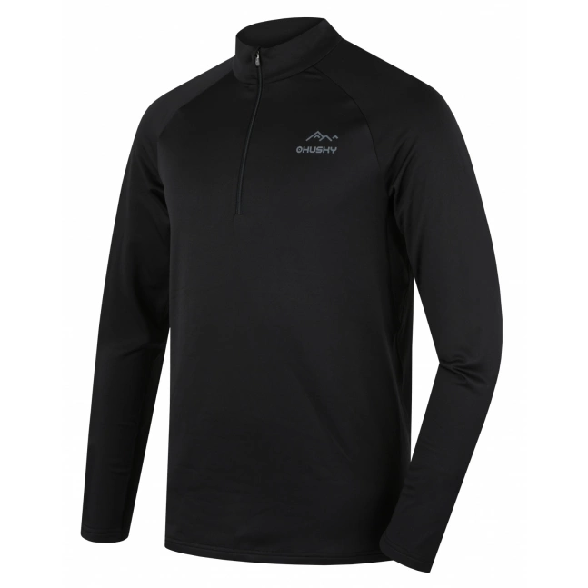 Pánské termotriko Active Winter Tromi zip M black Pánské termotriko Active Winter Tromi zip M black
