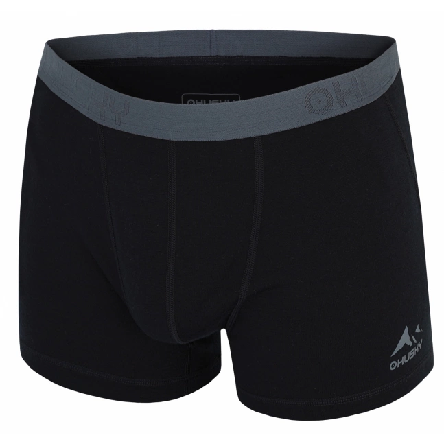 Pánské merino termo boxerky Mex M black Pánské merino termo boxerky Mex M black