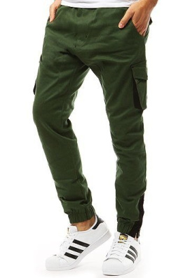 Zelené pánské běžecké kalhoty UX1916