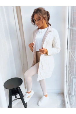 Dámská přechodná bunda MITRA ecru Dstreet TY3620