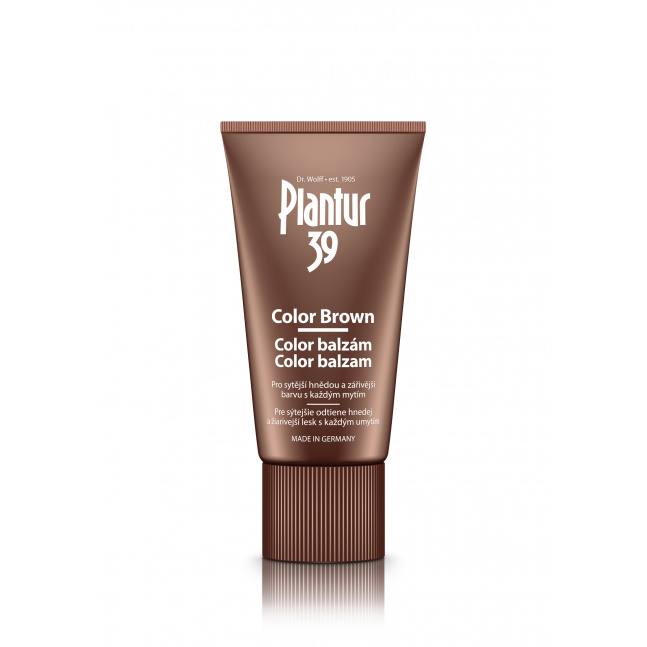 Plantur 39 Color Brown kofeinový balzám pro hnědé odstíny vlasů 150ml