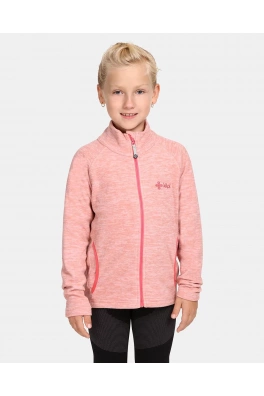 Dětská fleecová mikina Kilpi ALACANT-J Světle růžová