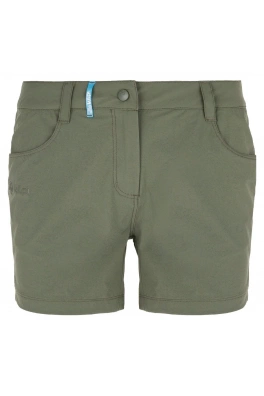 Dámské lehké outdoorové kraťasy Kilpi BREE-W khaki