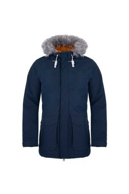 Loap NARVIC Pánský zimní kabát Modrá