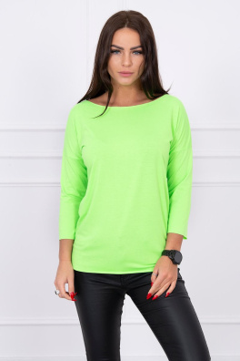 Blouse Casual green neon