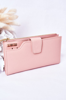 Leather Wallet Big Star HH674011 Pink