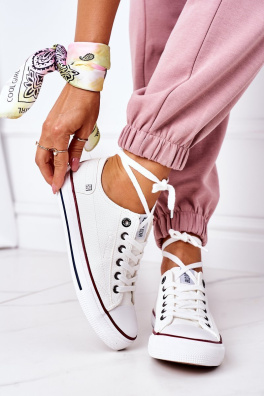 Women's Leather Sneakers BIG STAR II274001 White