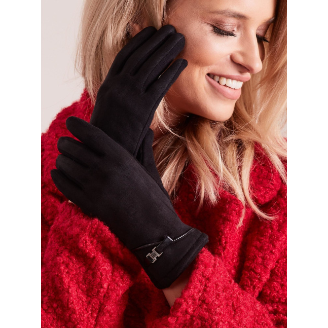 Elegantní černé rukavice pro ženy