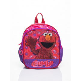 Fialový batoh do školy s tématem Sesame Street