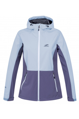 Dámská softshellová bunda Hannah ZURY LITE blue fog/shark