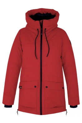Dámský zimní kabát Hannah REBECA high risk red