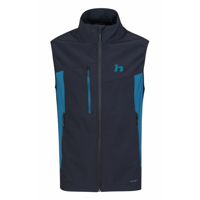 Pánská softshellová vesta Hannah CARSTEN VEST anthracite/sailor blue