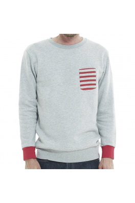 Sweatshirt Line Grey