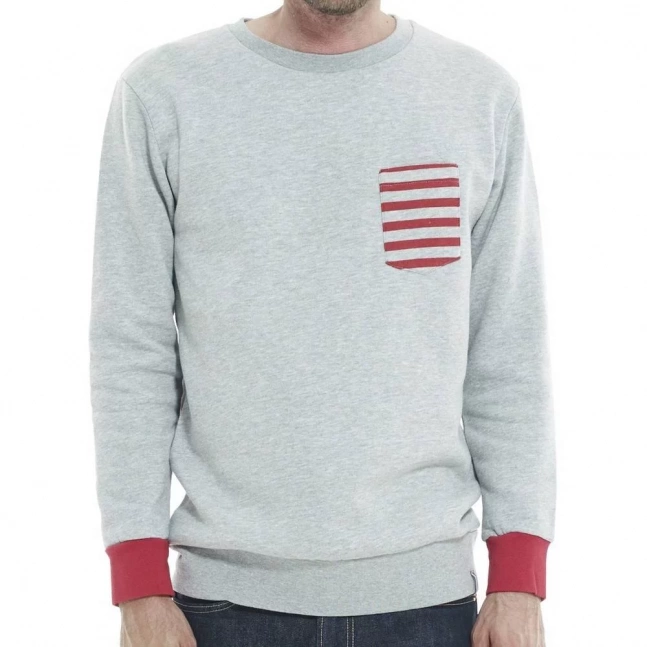 Sweatshirt Line Grey