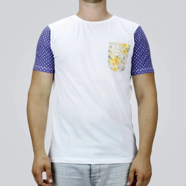 T-shirt Point White