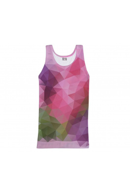 Tanktop Violet Geometric