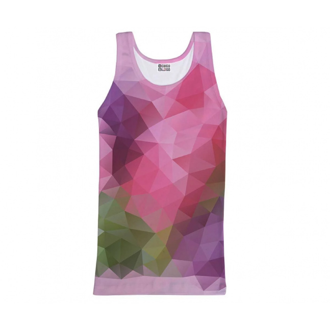 Tanktop Violet Geometric