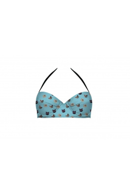 Pushup Halter Bikini Top