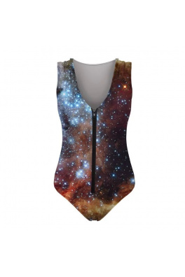 Zip-Up Swimsuit
