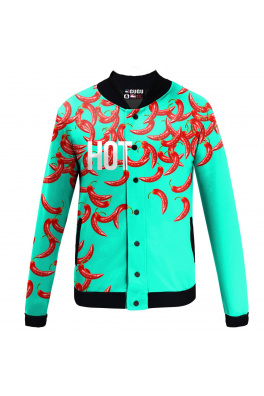 Baseball Jacket Hot Chili