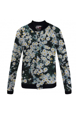 Baseball Jacket Flower