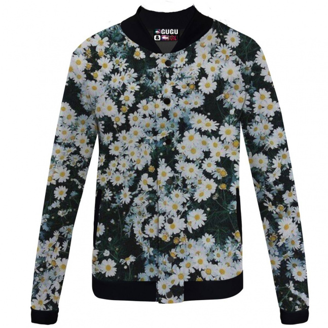 Baseball Jacket Flower