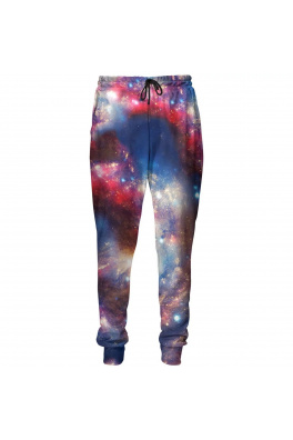 Sweatpants Red Blue Nebula
