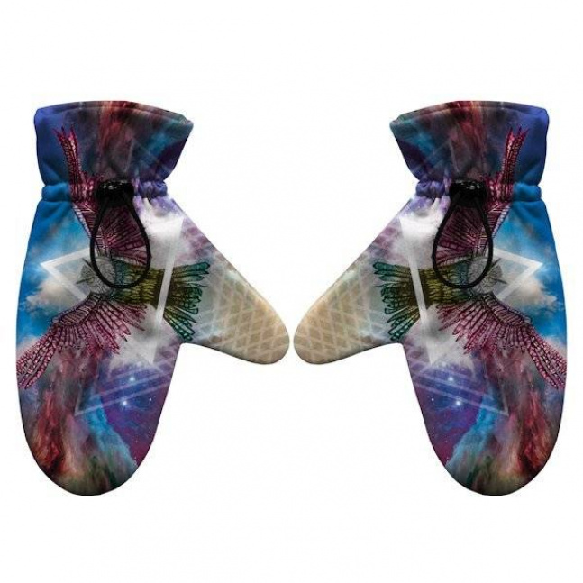 Gloves Owl Sky