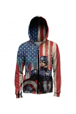 Hoodie Stars Stripes