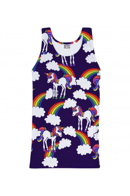 Tanktop Unicorns Pattern