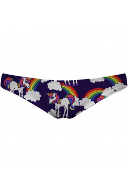 Regular Bikini Bottom Unicorns Pattern