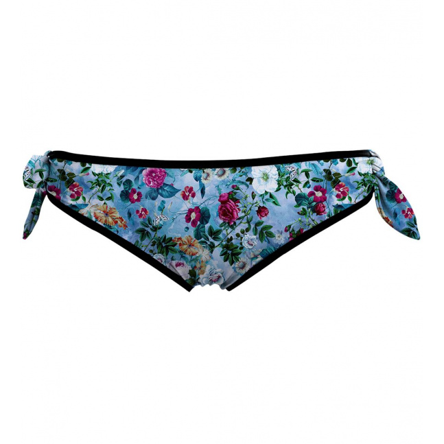 Side Tied Bikini Bottom Blue Heaven