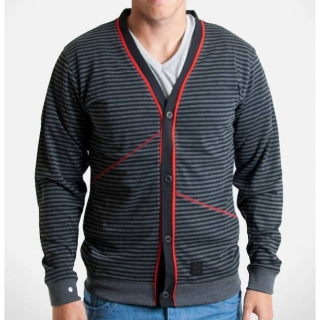 Cardigan Der Feine Herr Red