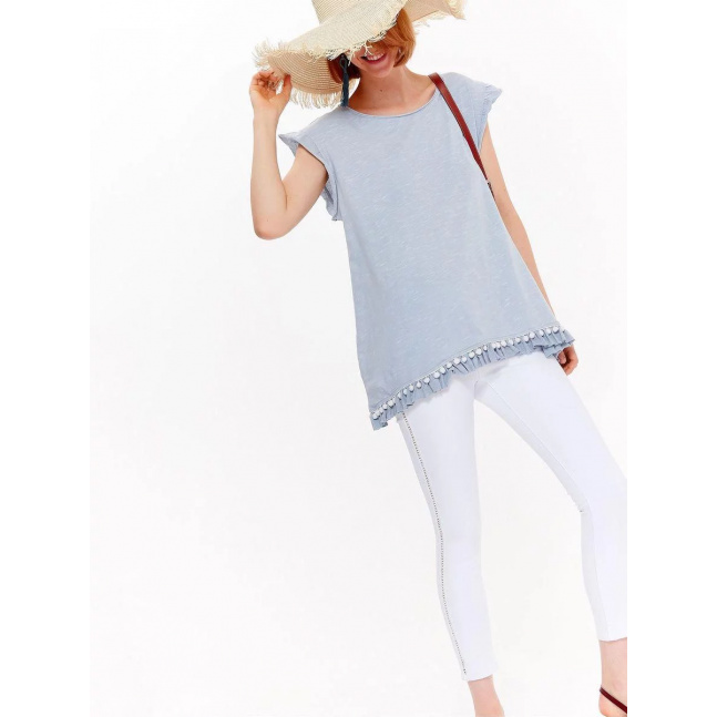 Lady's Blouse Short Sleeve