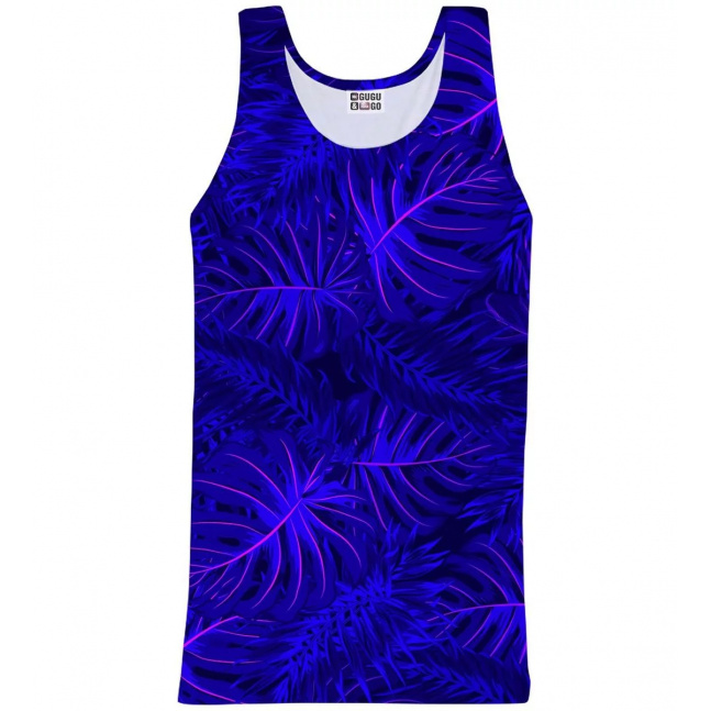 Tanktop Tropical Dark Blue