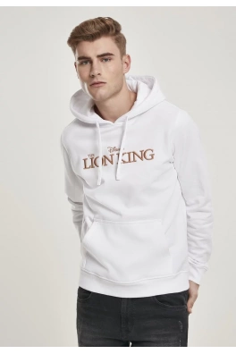Lion King Logo 3D EMB Hoody White